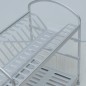 Égouttoir à Vaisselle 2 Niveaux en Aluminium