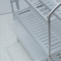 Égouttoir à Vaisselle 3 Niveaux en Aluminium
