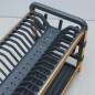 Égouttoir à Vaisselle 2 Niveaux en Aluminium Doré