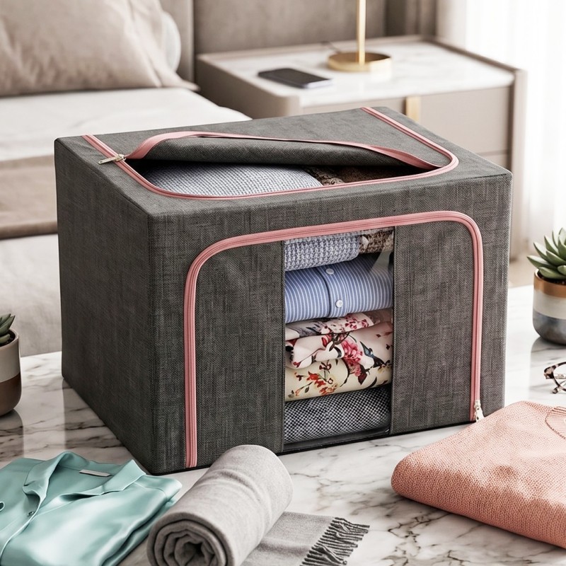 Sac de Rangement Pliable avec Fermeture