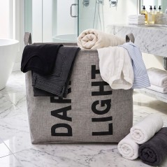 Panier à Linge Pliable “Dark & Light”