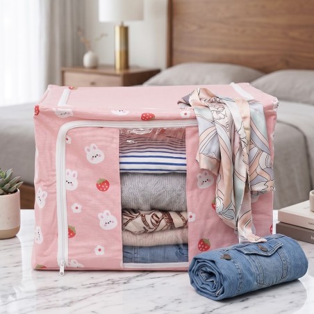 Sac de Rangement Pliable avec Fermeture