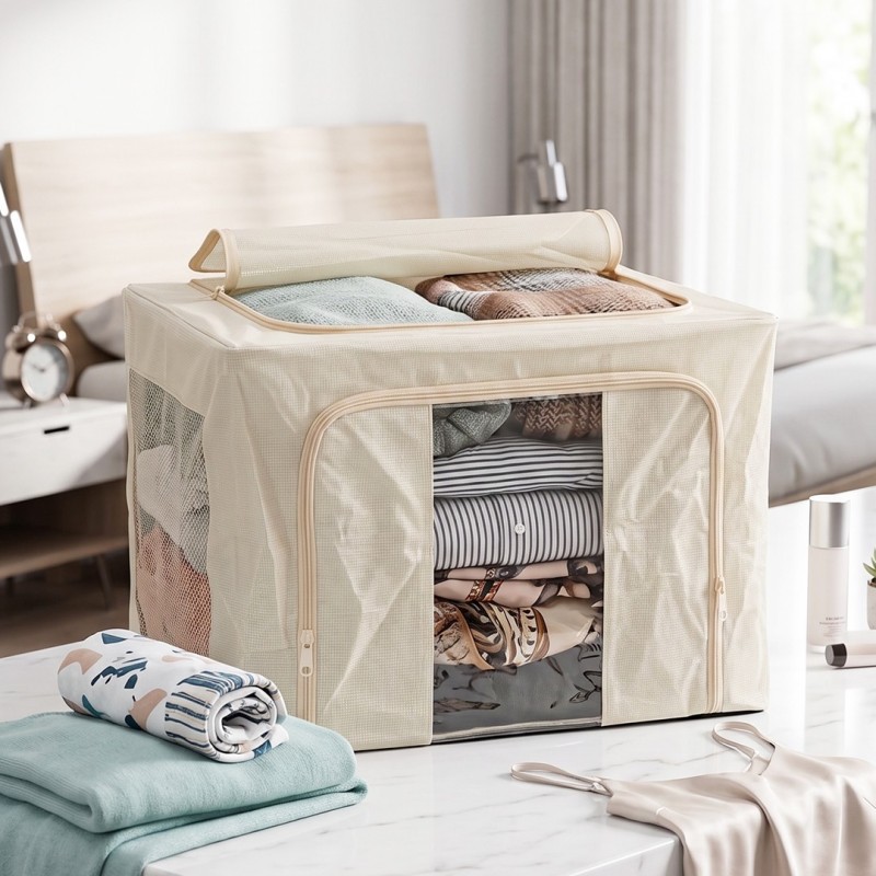 Sac de Rangement Pliable avec Fermeture