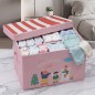 Boîte de Rangement Enfant avec Couvercle