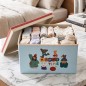 Boîte de Rangement Enfant avec Couvercle