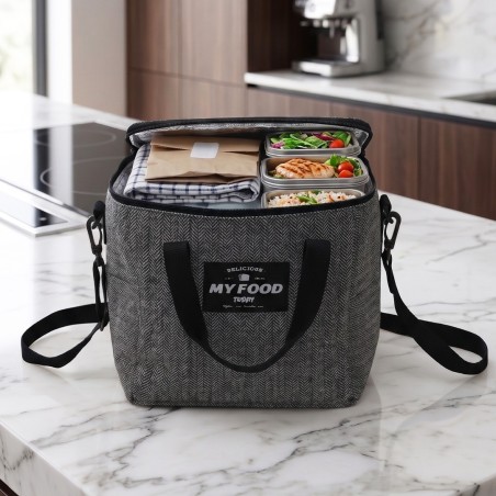 Sac à Lunch Isotherme avec Bandoulière