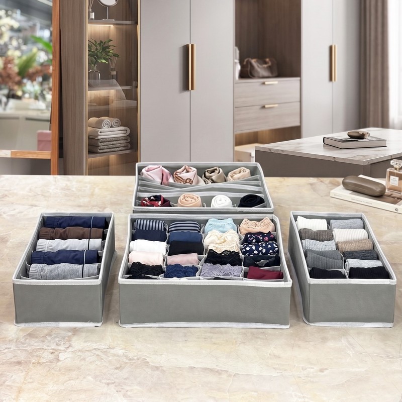 Lot de 4 d’Organiseurs de Tiroir