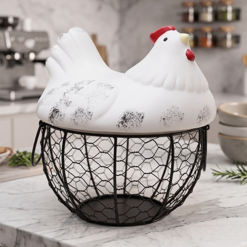 Porte Œufs – Design Poulet