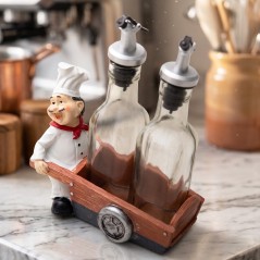 Bouteilles Huile & Vinaigre – Design Chef Cuisine