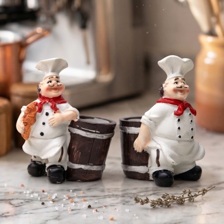 Lot de 2 Porte Cure-Dents – Design Chef