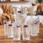 Service à eau 7 Pièces Avec Carafe en Verre