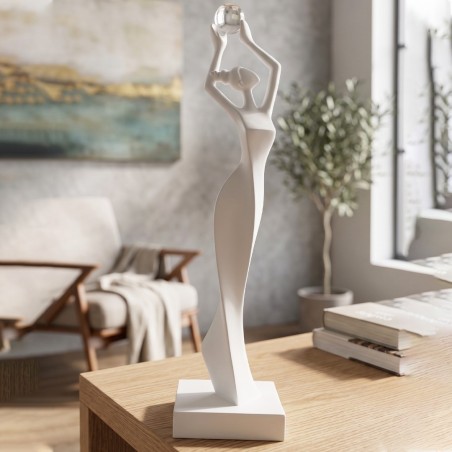 Statue Décorative Femme en Résine