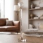 Porte Bougie en Verre Cristal 26 cm