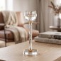 Porte Bougie en Verre Cristal 18 cm