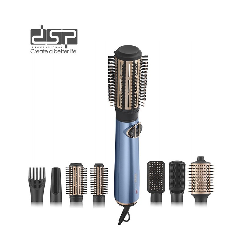 Coffret Brosse Coiffante 8EN1 1000W - DSP 50293 Coffret Brosse Coiffante 8EN1 1000W - DSP 50293