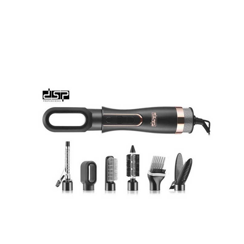 Coffret Brosse Coiffante 7EN1 800W - DSP 50172 Coffret Brosse Coiffante 7EN1 800W - DSP 50172
