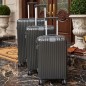 Série de 3 Valises Incassable en ABS Noir - ABM