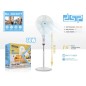 Ventilateur Sur Pied 60W Blanc - DSP KD3077 Ventilateur Sur Pied 60W Blanc - DSP KD3077