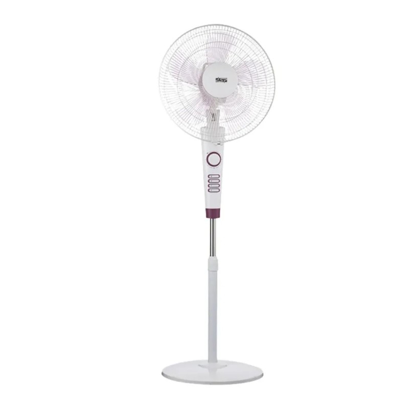Ventilateur Sur Pied 60W Blanc - DSP KD3077 Ventilateur Sur Pied 60W Blanc - DSP KD3077