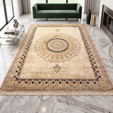 Tapis Salon en Soie 200x260 cm Ayma- SAMAR KAND 1006A