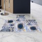 Set de 3 Tapis de Cuisine Antidérapants - Coffe Set de 3 Tapis de Cuisine Antidérapants - Coffe