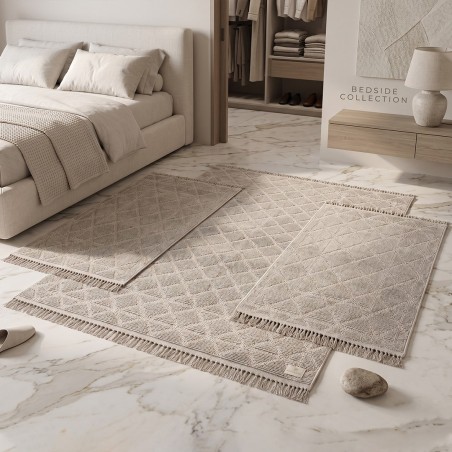 Tapis Chambre à Coucher 3 Pièces en Nœuds - TANIT S003A