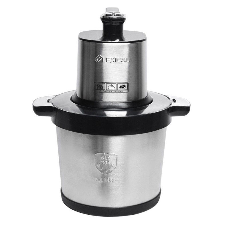 Hachoir Electrique En Inox 800W 8L - Lexical LCH-1990