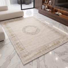 Tapis Salon en Laine 200x260 cm G/V- Elissa 0847B