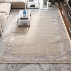Tapis Salon en Laine 200x260 cm Doré - Elissa 0847A