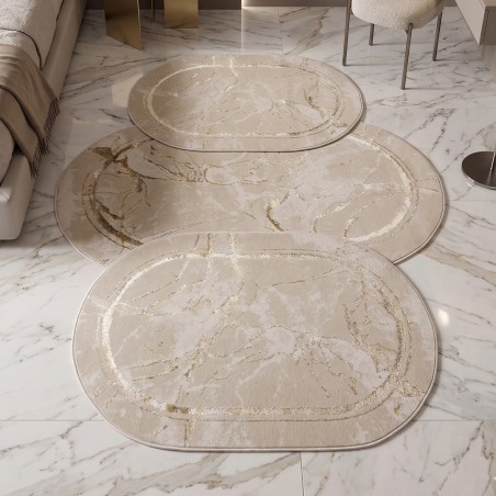 Tapis Chambre à Coucher 3 Pièces en Laine - ELISSA 0519A