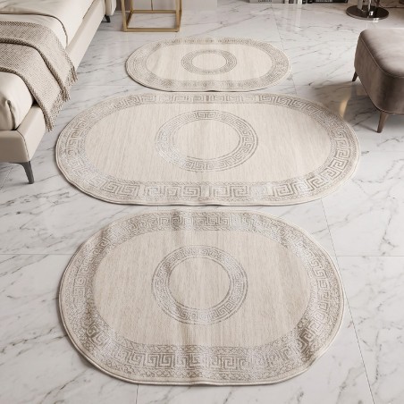 Tapis Chambre à Coucher 3 Pièces en Laine V/V- ELISSA 0847B