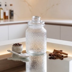 Bocal de Conservation en Verre 900 ML avec Couvercle