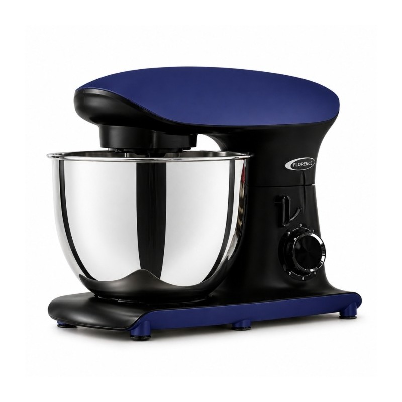 Robot Pétrin 8L 2000W 6 Vitesses Bleu - Florence SM-1559-5