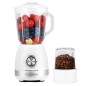 Blender 2en1 500W Avec Grinder Blanc - Lexical LBL-1526-1