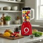 Blender 2in1 1,5L 1000W Rouge - Florence R-2822