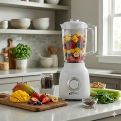 Blender 2in1 1,5L 1000W Blanc - Florence R-2822