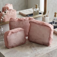 Séries de 3 Trousses de Toilette