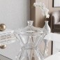 Bonbonnière en Verre Transparente avec Couvercle Bonbonnière en Verre Transparente avec Couvercle