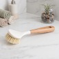 Brosse de Nettoyage avec Manche Effet Bois