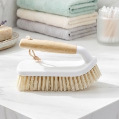 Brosse de Nettoyage avec Poignée Effet Bois