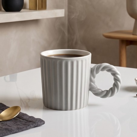 Mug à Café 350ml Orange en céramique