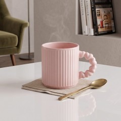 Mug à Café 350ml Orange en céramique