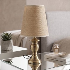 Veilleuse chambre à Coucher Avec abat jour Ø 22 cm - Vert