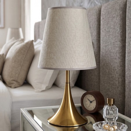 Veilleuse chambre à Coucher Avec abat jour Ø 22 cm - Vert