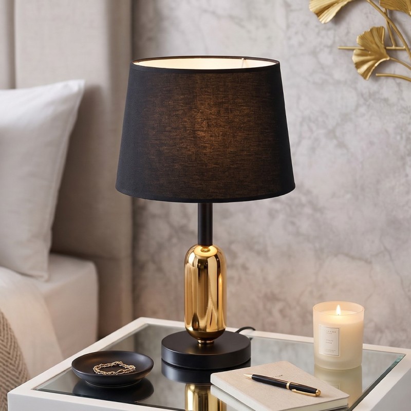 Veilleuse chambre à Coucher Avec abat jour Ø25|H47 cm