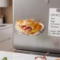 Gadget Décoratif Croissant Sandwich Magnétique 7 cm
