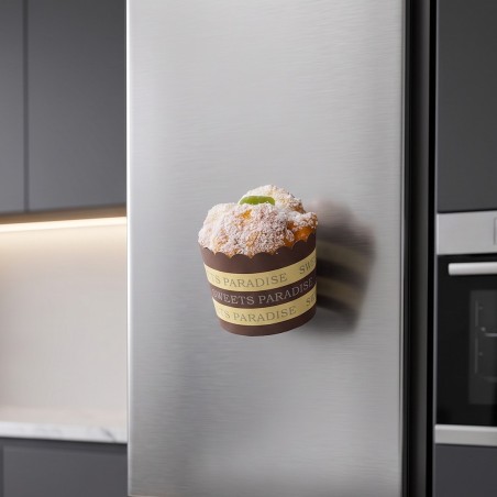 Gadget Décoratif Boule de Glace Magnétique Ø 5 cm