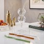 Pailles en Verre Réutilisables avec Brosse de Nettoyage