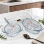 Pack Plats à Four en Verre 5 Pièces Pyrex