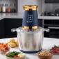 Hachoir Bol Inox 3 L 1200W Bleu - Florence R-7638R